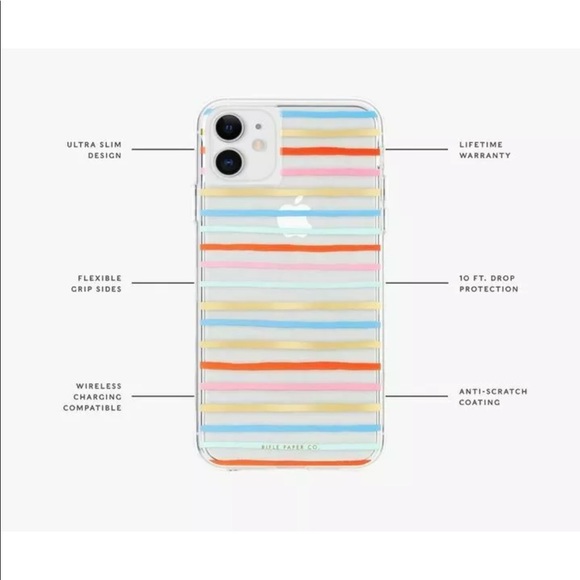 Rifle Paper Co. IPhone 11 Pro Max 6.5" Case Happy - Picture 4 of 6